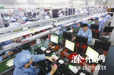滁州自主研发品牌产品销路旺 计算机开发成为新引擎